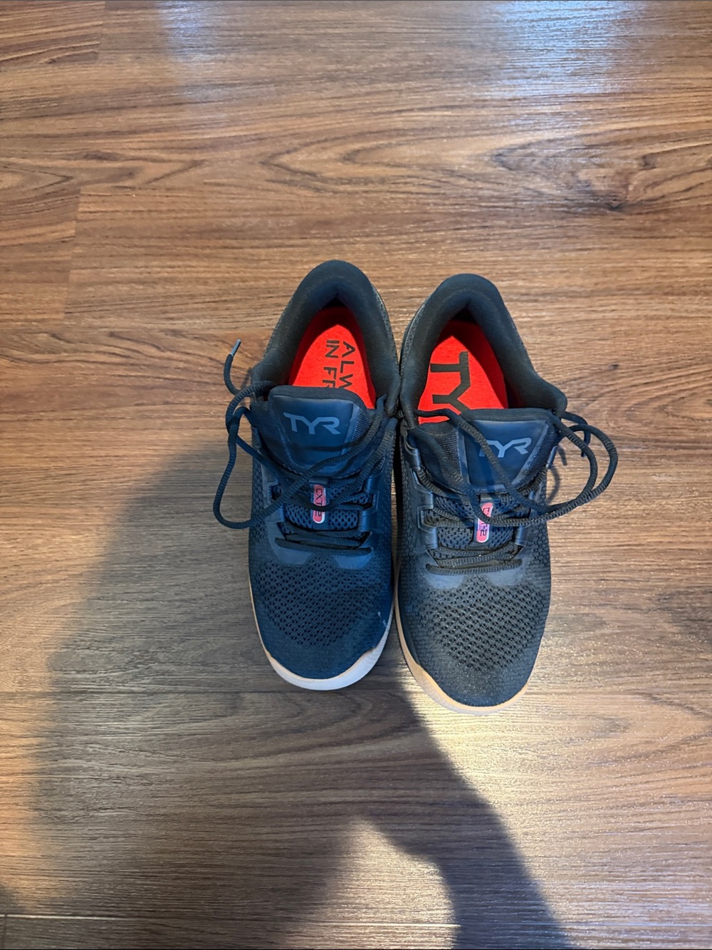 TYR Men’s Navy and Red Athletic Training Shoes
